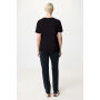 IQONIQ Yala dames lichtgewicht gerecycled katoen t-shirt, zwart (L)