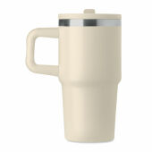 ALAND - Dubbelwandige beker 500ml - Beige