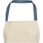 Nia schort van 200 g/m² gerecycled katoen - IJsblauw