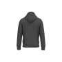 Ecologische uniseks sweater met capuchon Volcano Grey Heather L
