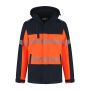 Santino Softshell Jacket Hinto Real Navy / Fluor Orange 4XL