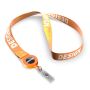 rPET sublimatie badge‑reel keycord