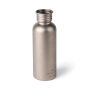 Nordic Drift Trail Ultra Light Titanium 600ml Water fles, zilver