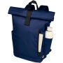 Byron 15,6" rugzak van GRS RPET met opgerolde bovenkant 18 L - Marineblauw Byron 15,6" rugzak van GRS RPET met opgerolde bovenkant 18 L - Marineblauw