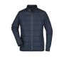 Ladies' Hybrid Sweat Jacket navy S
