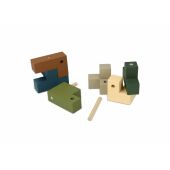 InSideOut FSC Houten Kubus think iq puzzel