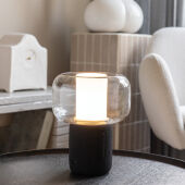 Lux RCS rplastic 10W luidspreker/lamp, zwart