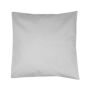 Pillow Case pale grey (silver) (ca. pantone 428) 40 x 40 cm