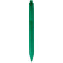 Chartik monochromatische balpen van gerecycled papier met matte afwerking (zwarte inkt) - Groen
