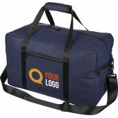 Gerecyclede PU dufflebag Mirae zwart