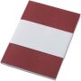 Austen novelle A6 notitieboek met zachte cover, 50 vellen - Rood