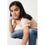 IQONIQ Koli kids lichtgewicht gerecycled katoen t-shirt, peach nectar (1112)