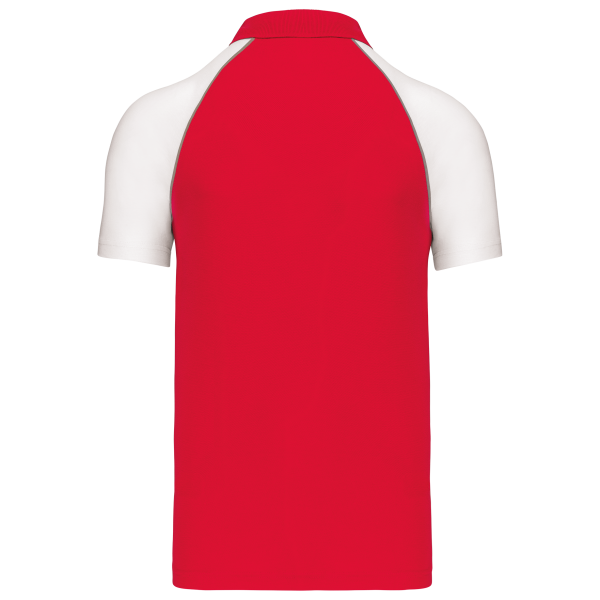 Polo baseball Red / White XL Polo baseball Red / White XL
