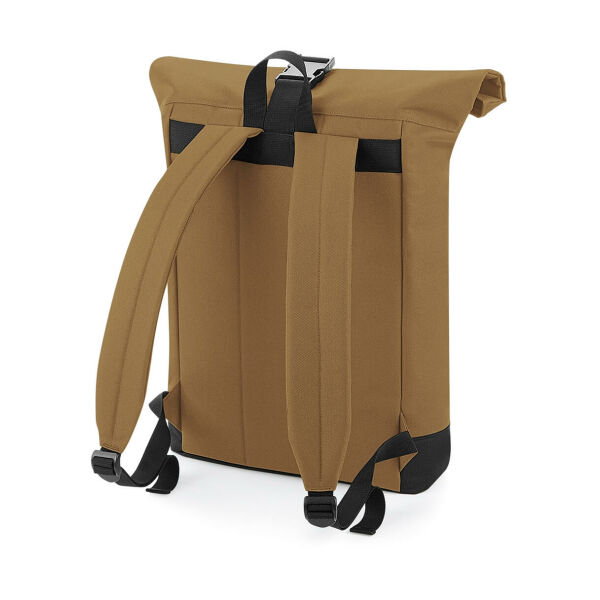 Roll-Top Backpack - Black - One Size Roll-Top Backpack - Black - One Size