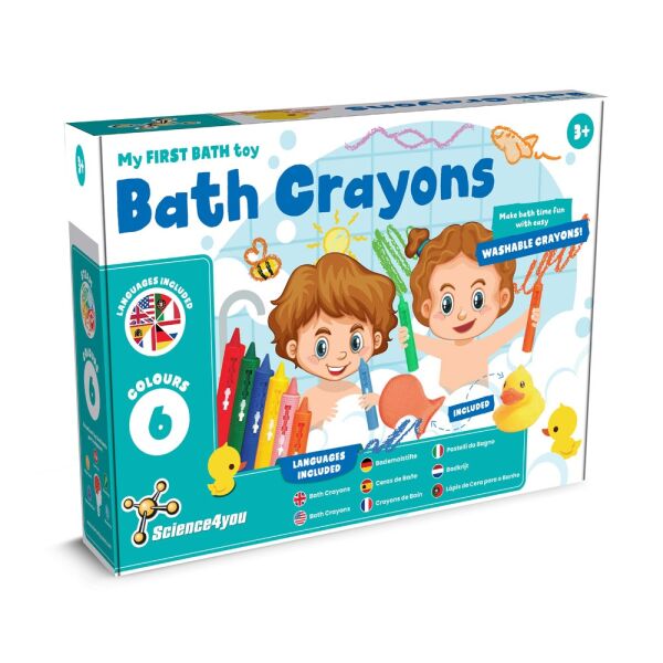 BATH CRAYONS. Educatief speelgoed voor kinderen BATH CRAYONS. Educatief speelgoed voor kinderen
