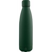 Gerecyclede dubbelwandige drinkfles 500 ml Sunny - groen