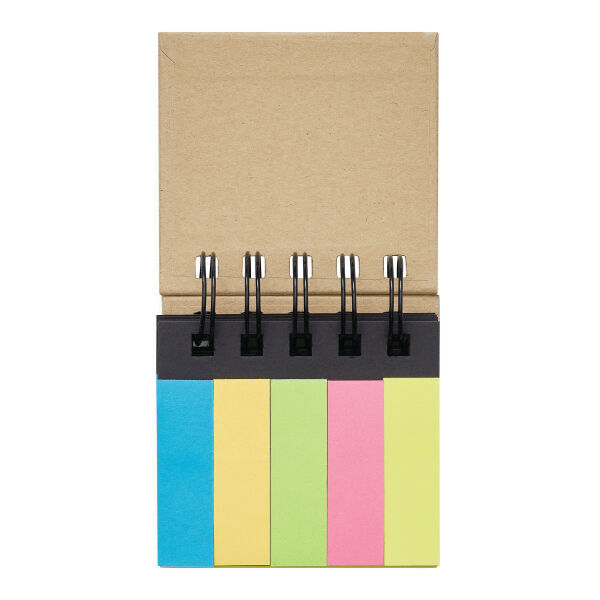 MULTI MEMO - Mini ring binder book brown MULTI MEMO - Mini ring binder book brown