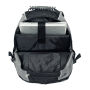 HYPE - Luxe polyester rugzak/ laptoptas grijs, zwart