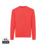 IQONIQ Zion gerecycled katoen sweater, luscious red (L)
