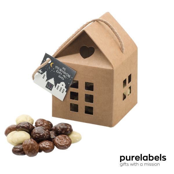 Sinterklaas chocolade | Sint Huisje | Kraft | Kruidnoten | 125g