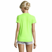 SPORTY WOMEN - SPORTYdames t-shirt 140g - XL - Neon Geel