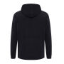 Iqoniq Trivor gerecycled polyester fleece hoodie, zwart (M)