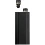Aluminium 2-in-1 powerbank Letitia zwart