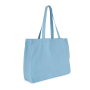 Grote 'evergreen' shopper Washed Dream Blue One Size