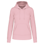 Ecologische damessweater met capuchon Pale Pink XS