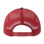 RAPPER COTTON-S, WHITE/RED/ROYAL, One size, ATLANTIS HEADWEAR