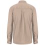 Ecologisch verwassen herenoverhemd washed linen S
