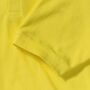 RUS Men Classic Polycotton Polo, Yellow, XS