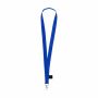 KeyCord Budget GRS RPET 2 cm - blauw KeyCord Budget GRS RPET 2 cm - blauw
