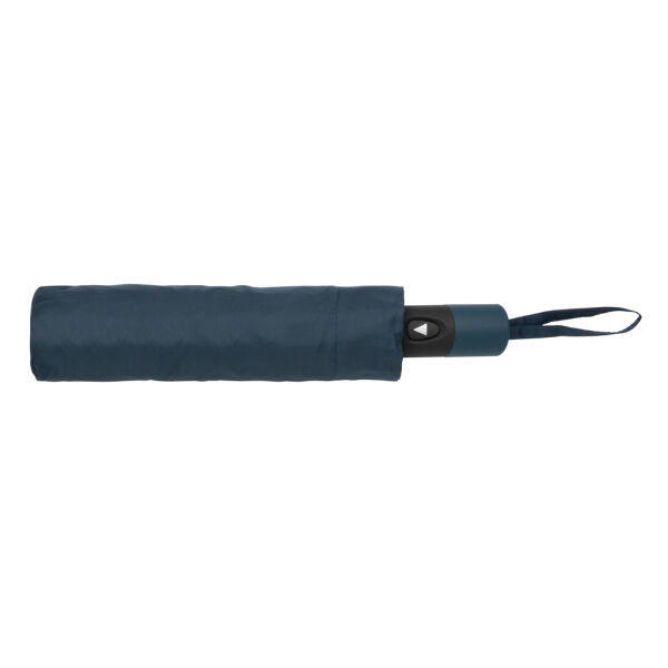 21" Impact AWARE™ RPET 190T mini auto open paraplu, donkerblauw 21" Impact AWARE™ RPET 190T mini auto open paraplu, donkerblauw