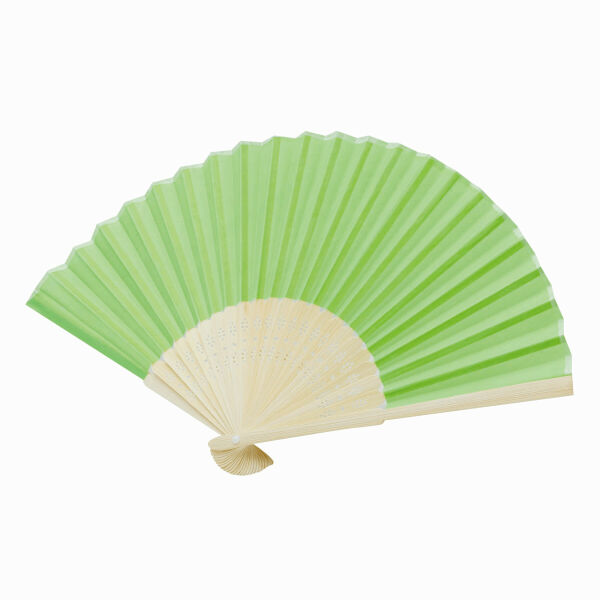BAMBOO COOL - Opvouwbare waaier groen BAMBOO COOL - Opvouwbare waaier groen