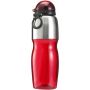 PS en RVS fles Emberly rood
