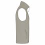 Bodywarmer van microfleece heren beige 5XL