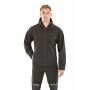3-laagse gerecycleerde softshell met capuchon voor heren Black S