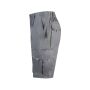 TWO-TONE MULTI-POCKET BERMUDA SHORTS, GREY/LIME, 34, VELILLA