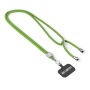 Crossbody, trendy duotone lanyard telefoonhouder van polyester