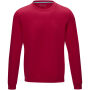 Jasper heren biologische gerecyclede crewneck sweater - Rood - XS Jasper heren biologische gerecyclede crewneck sweater - Rood - XS
