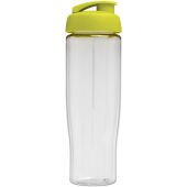 H2O Active® Tempo 700 ml sportfles met flipcapdeksel - Transparent/Lime