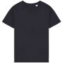 Afgewassen dames T-shirt washed coal grey XXL