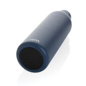 Avira Avior RCS gerecycled roestvrijstalen fles 1L, donkerblauw