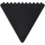 Frosty triangular recycled plastic ice scraper - Solid black