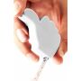 PE 2-in-1 sleutelhanger Nassir wit
