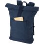 Recanvas 14” GRS gerecycleerde rolltop rugzak 16L - Marineblauw