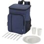 Tundra GRS recycelter Picknickkühlrucksack mit Besteckset 20L - heather navy Tundra GRS recycelter Picknickkühlrucksack mit Besteckset 20L - heather navy