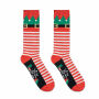 SOC MEDIUM - Paar kerstsokken M - Wit/rood SOC MEDIUM - Paar kerstsokken M - Wit/rood