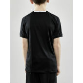 PROGRESS 2.0 STRIPE JERSEY JR BLACK/CLUB C 158/164